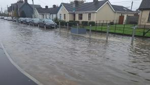 Sewage residue still on Tullamore street 10 days after flood
