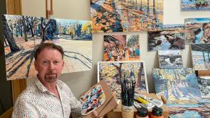 Offaly artist's work to be displayed alongside Andy Warhol's at Ireland's largest art show