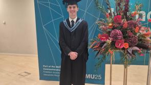Offaly man graduates from Maynooth with an Honours Degree in Physics with Astro Physics