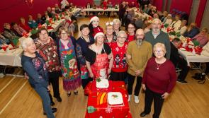 IN PICTURES: Festive fare as Offaly senior citizens gather for Christmas dinner
