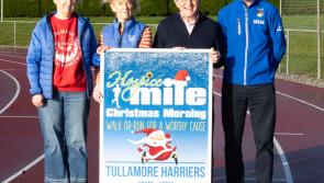Annual Hospice Mile to take place in Tullamore on Christmas day