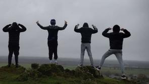 Offaly teenagers enjoy walk to the top of Croghan Hill