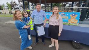 WATCH: Offaly girl Kitty made an honorary garda at Little Blue Heroes ceremony