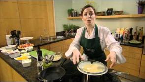 VIDEO: The perfect Pancake Tuesday recipe, and ideas for yummy sweet fillings from Irish chef Catherine Fulvio
