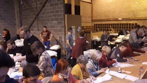 WATCH: Counting underway with interesting early tallies in Offaly 