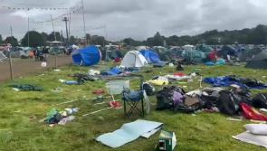 Flying tents and piles of rubbish - clean up operation underway after Electric Picnic
