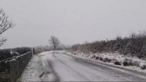 WATCH: Conditions worsen in heavy snow ahead of freezing temperatures tonight