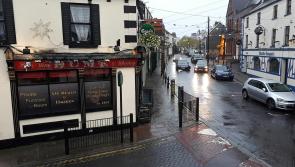 WATCH: Unfortunate motorist stuck on street in Midlands town after almost losing front wheel 