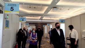 WATCH: Take a look around the Offaly Covid Vaccination Centre at Tullamore Court Hotel