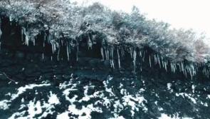 WATCH: Storm Jorge brings heavy snow to Slieve Blooms
