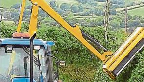 WARNING - Hedgecutting taking place on busy road linking Offaly and Laois this week