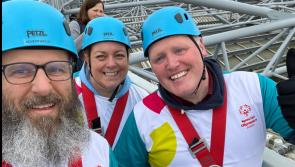 Offaly man abseils at GAA headquarters for Special Olympics