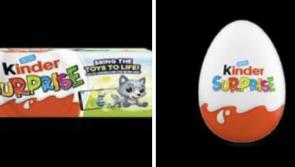 WARNING: Salmonella warning issued over Kinder Surprise eggs