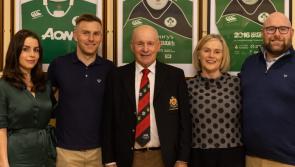 Tullamore Rugby Club stalwart inducted into club's Hall of Fame