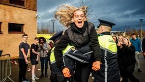 PICTURES: Dramatic scenes as machete attack exercise takes place at Irish university