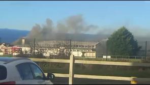 WATCH: Fire breaks out at Edenderry Swimming Pool in Offaly