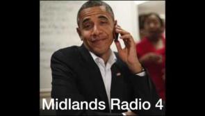 VIDEO: Offaly radio skit of 'Midlands Radio 4' interview with Barack Obama is hilarious