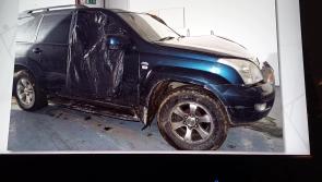 WATCH: Appeal on Crimecall for information over stolen jeep abandoned in Tullamore 