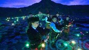 'Inspiring and highly creative' - Artwork lights up Northern Ireland beauty spot