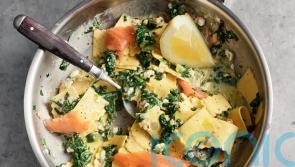 Jamie Oliver’s smoked salmon pasta recipe