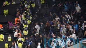 Police arrest five after crowd trouble follows Tottenham’s win over Marseille