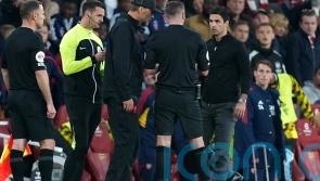 FA awaiting referee’s report on Arsenal-Liverpool flashpoint