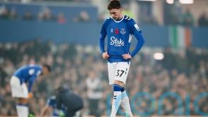 Everton midfielder James Garner ruled out for two months with back problem