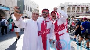 Optimistic England and Wales fans gear up for crunch ‘Battle of Britain’ match