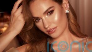 Lily James stars in glamorous new beauty campaign