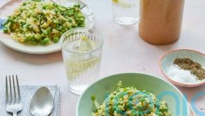 Jack Monroe’s risotto with peas and lettuce recipe