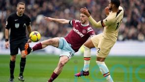 Declan Rice &lsquo;sick and tired&rsquo; of position in table but sees West Ham improvement