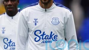 Everton’s Dominic Calvert-Lewin shows ‘positive signs’ in return from injury