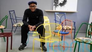 The Repair Shop’s Jay Blades unveils upcycled chairs for Chelsea Flower Show