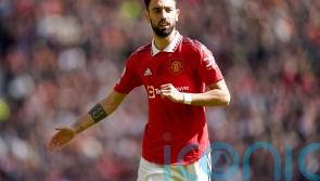 Bruno Fernandes could yet be in contention for Man Utd’s clash with Tottenham