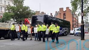 England team bus delayed after Just Stop Oil protests