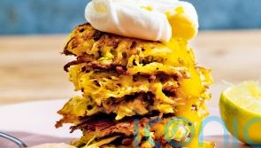 Crystelle Pereira’s Goan-inspired coconut and cabbage fritters