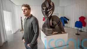 Designer JW Anderson wears Irish rugby top on the runway