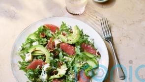 Pauline Cox’s Roquefort, rocket and pink grapefruit salad