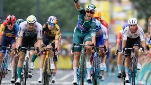 Jasper Philipsen sprints to fourth stage victory at this year’s Tour de France