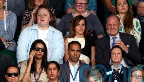 Lewis Capaldi and Emma Watson were among stars at Wimbledon women’s final