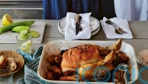 Emily Scott’s roast chicken with chorizo, garlic and rosemary