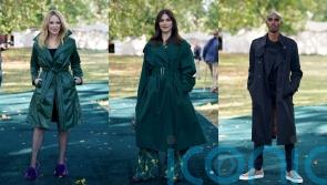 See Kylie Minogue, Rachel Weisz and Jodie Comer don trench coats for Burberry show