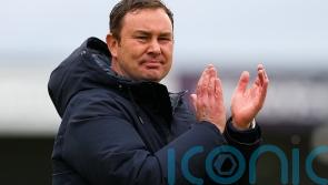 Derek Adams applauds Morecambe’s display in win at Colchester