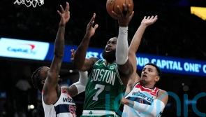 Jaylen Brown and Jayson Tatum combine to keep Boston Celtics perfect