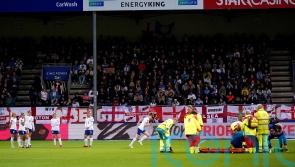 Alex Greenwood suffers head injury in England’s clash with Belgium