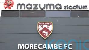 Ged Brannan salutes Morecambe’s effort in late draw at home to Harrogate