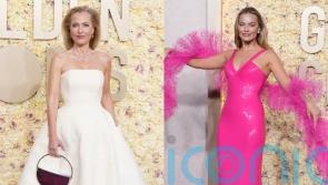 Gillian Anderson’s vagina motif gown and all the best Golden Globes fashion