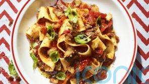 Nathan Anthony’s slow cooker red pepper bruschetta pasta
