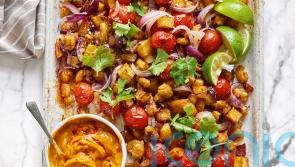 Ella Mills’ crispy potato and paprika tray bake recipe