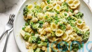 Ella Mills’ lemony pea and broccoli pasta recipe